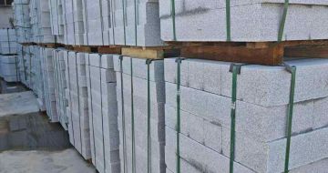 三沙芝麻白路牙石，路侧石