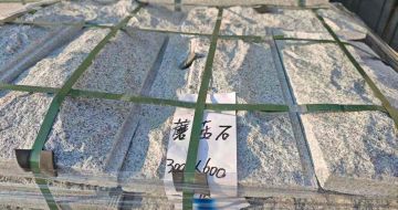 三沙芝麻白蘑菇石，自然面