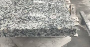 三沙芝麻白楼梯踏步 芙蓉白