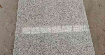 三沙芝麻白光面毛板