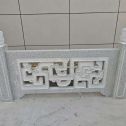 三沙芝麻白河道栏杆 桥栏杆
