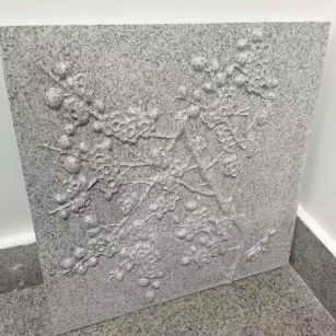 三沙芝麻白雕刻版，异形定制