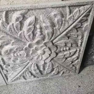 三沙芝麻白雕刻版，异形定制