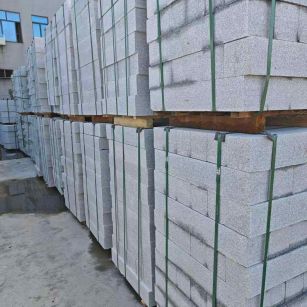 三沙芝麻白路牙石，路侧石