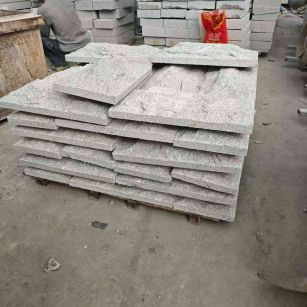 三沙芝麻白蘑菇石，自然面