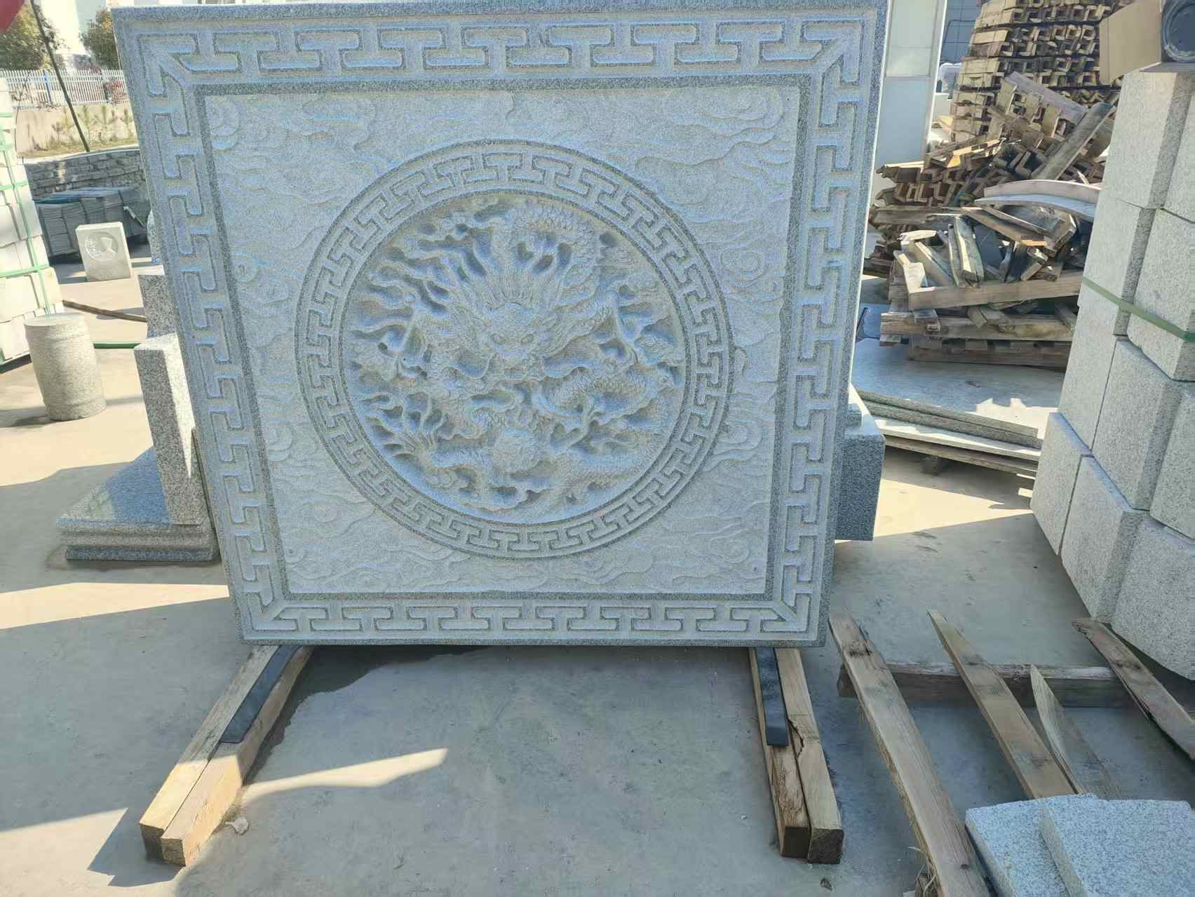 三沙芝麻白芝麻灰别墅雕刻板