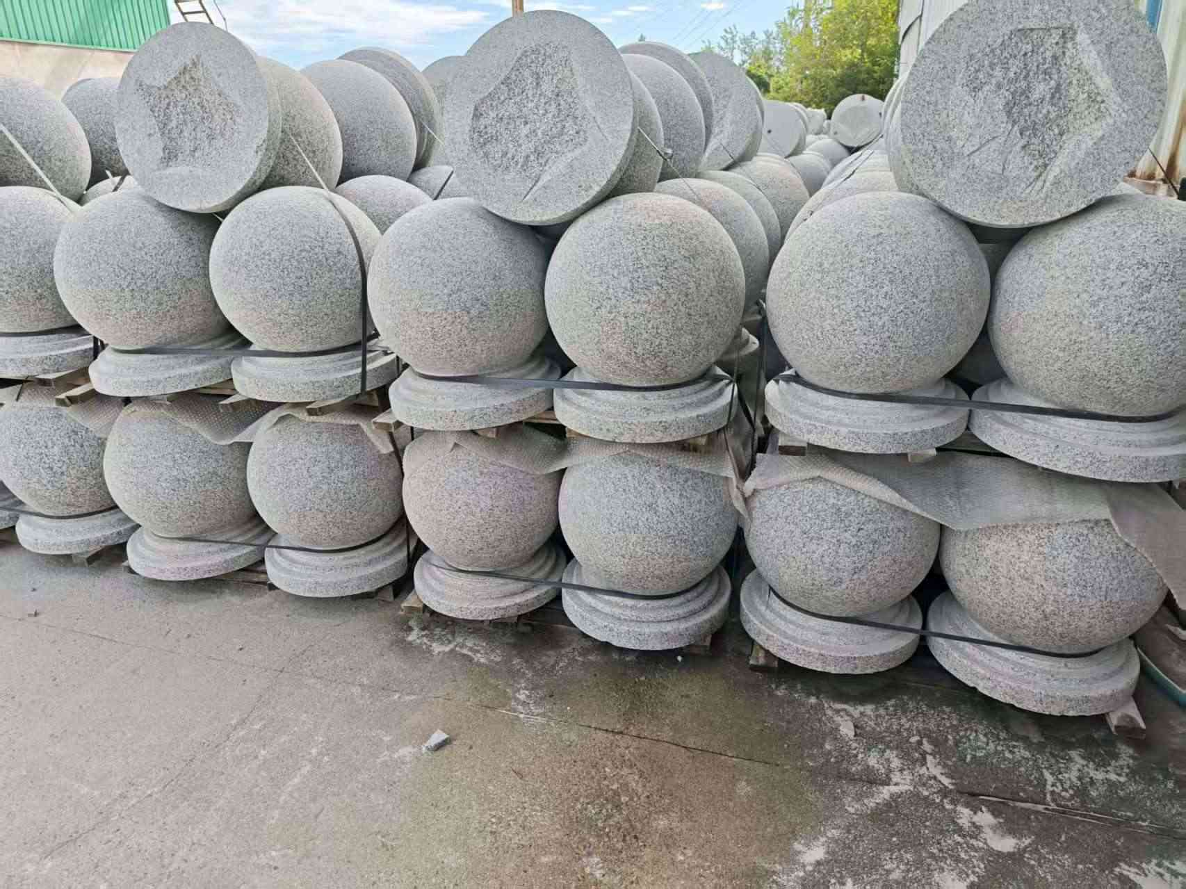 三沙圆球石球挡车球