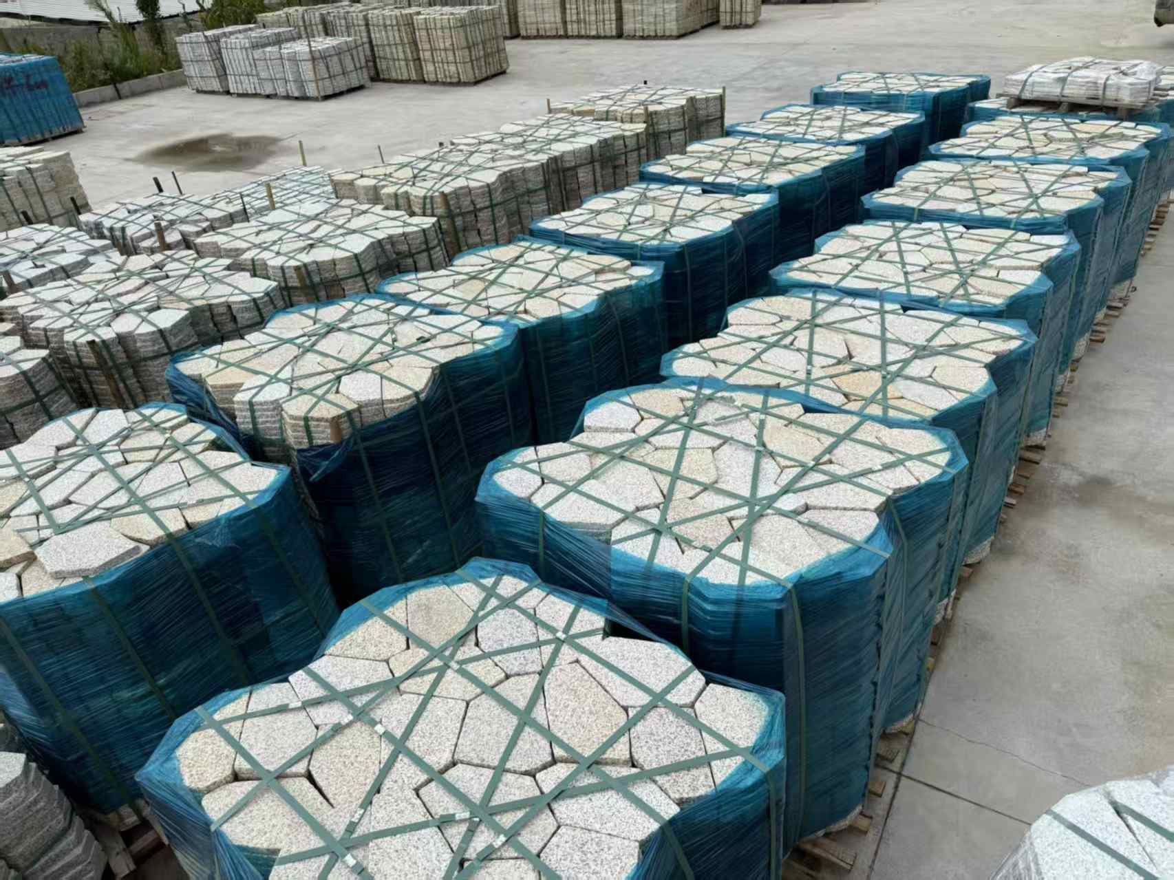 三沙黄金麻冰裂纹 碎拼