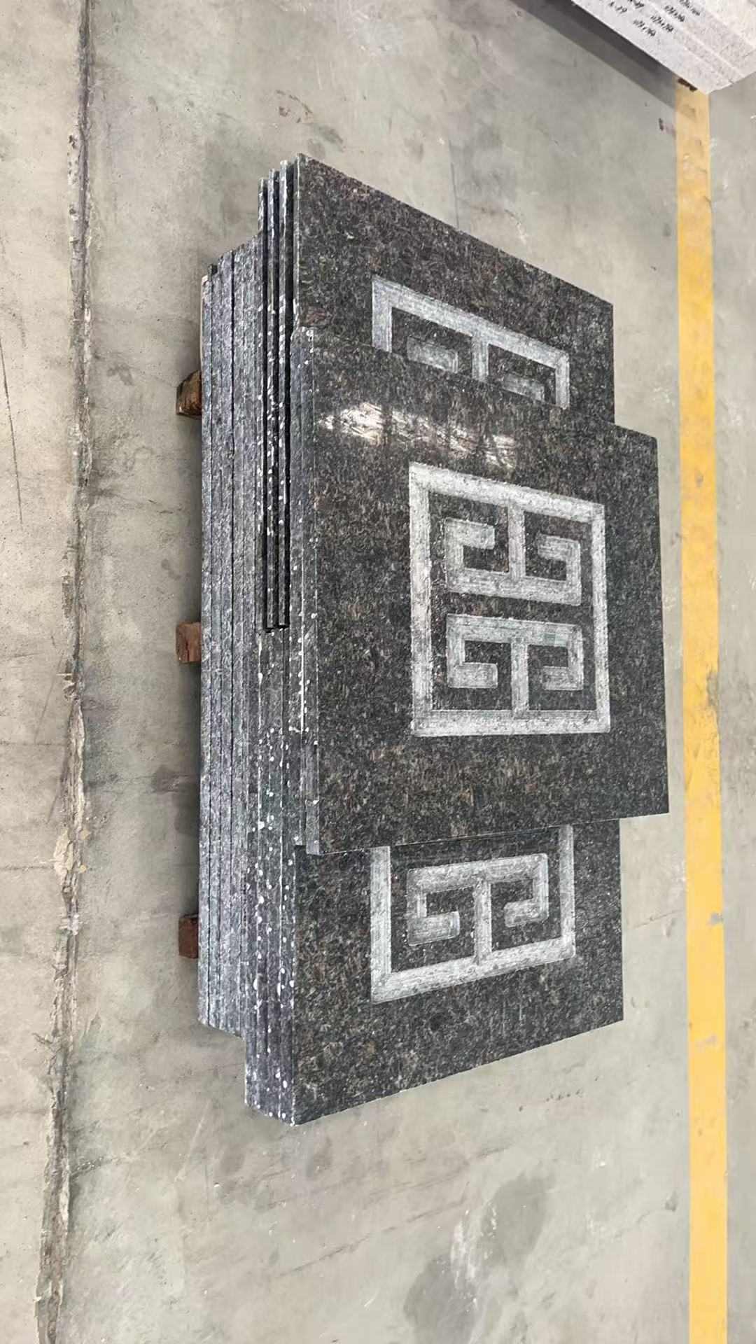 三沙英国棕回纹雕刻版